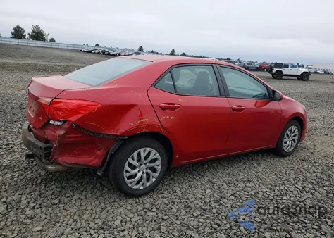 2017 Toyota Corolla L from USA, damaged, VIN 2T1BURHE9HC892946